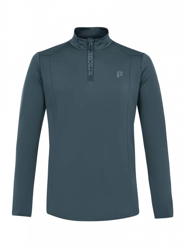 REWILL 1/4 zip top Yale Blue